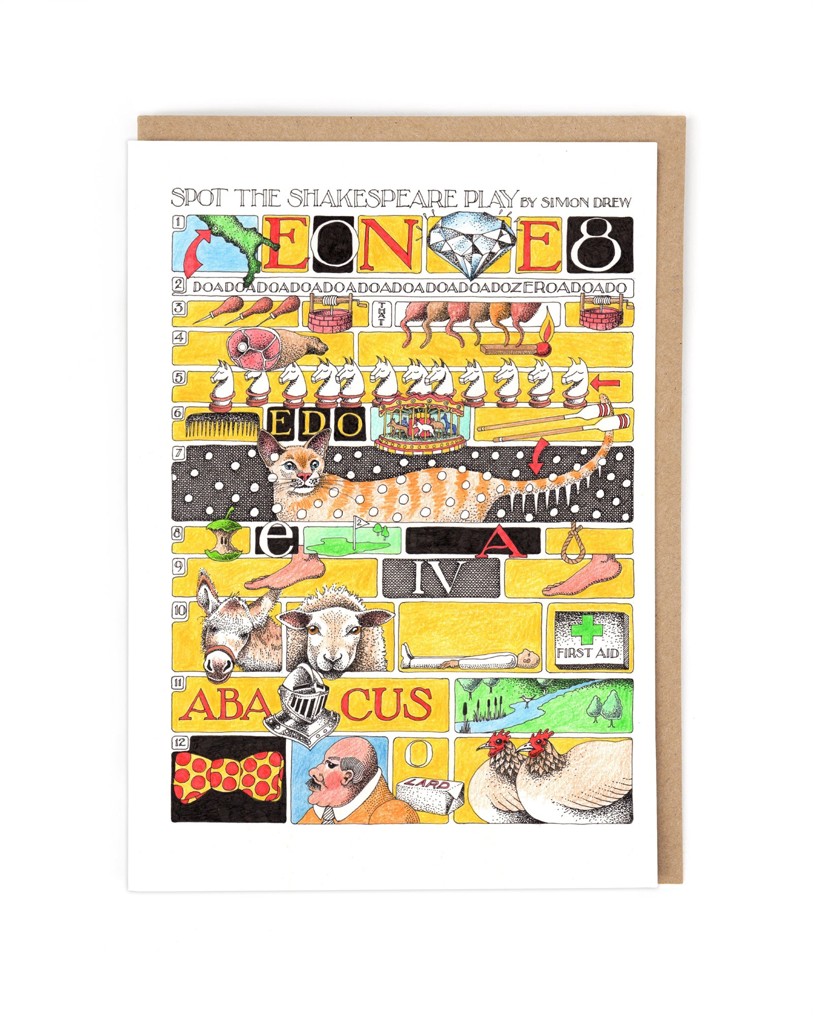 SPOT IT SHAKESPEARE PLAY