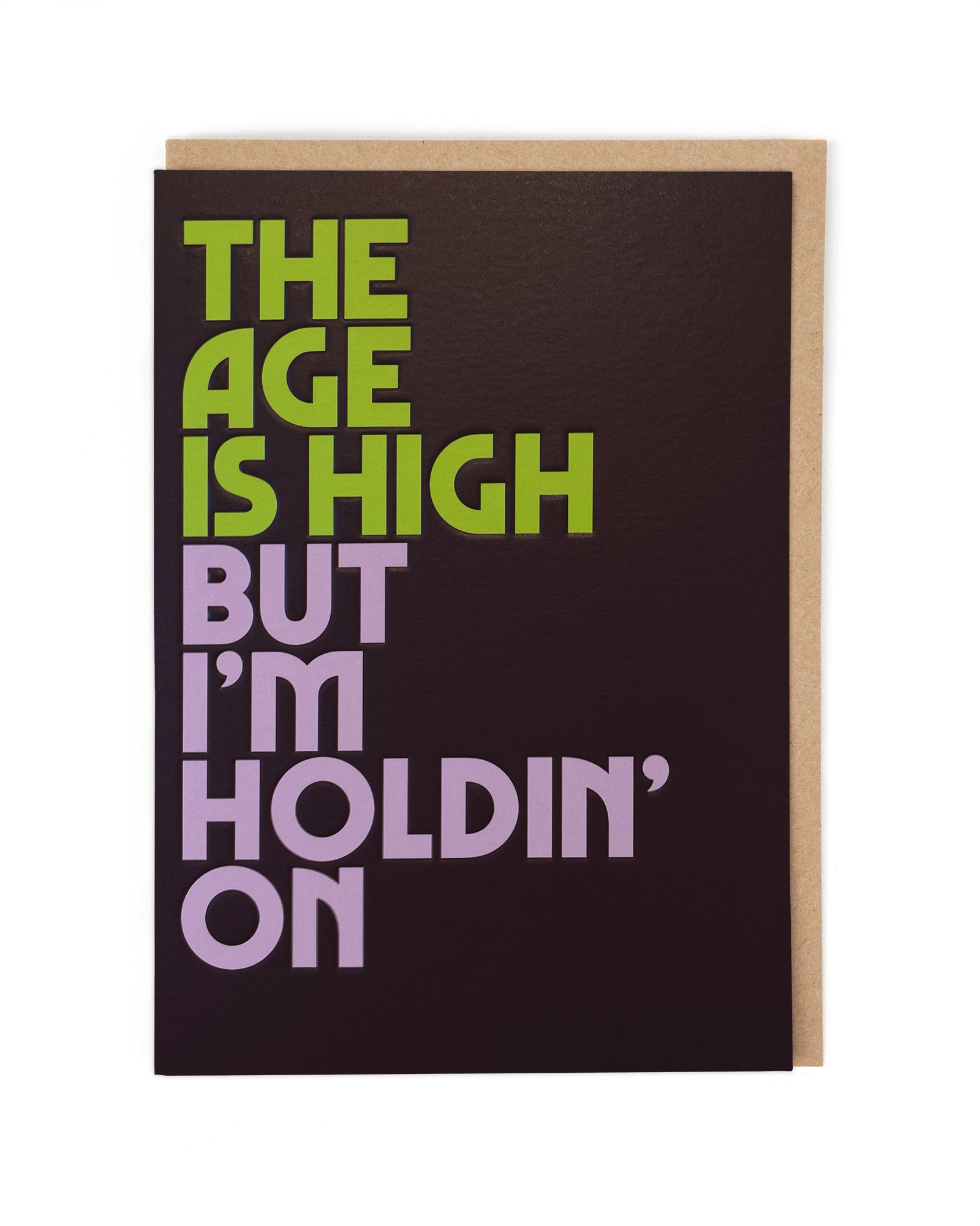 AGE IS HIGH